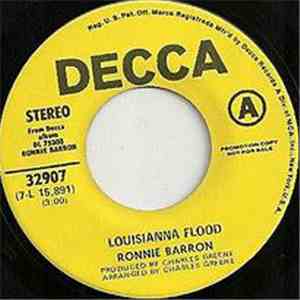 Ronnie Barron - Louisianna Flood / Mamma's Kind Of Song