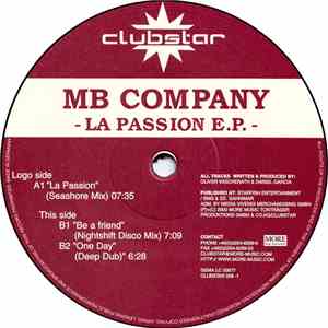 MB Company - La Passion E.P.
