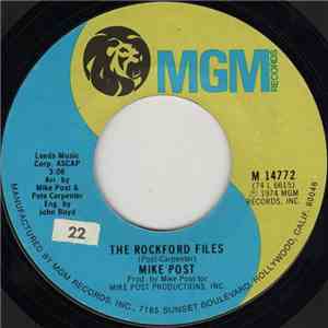 Mike Post - The Rockford Files / Dixie Lullabye