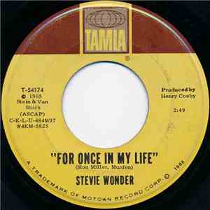 Stevie Wonder - For Once In My Life / Angie Girl