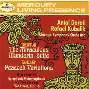 Bartók / Schoenberg / Kodály, Chicago Symphony Orchestra Conducted By Antal ...