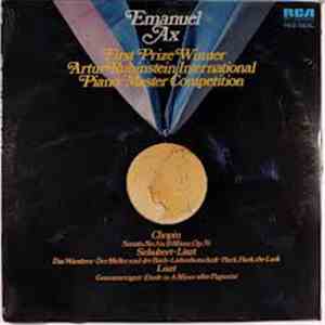 Emanuel Ax - Chopin—Sonata No. 3 • Works By Liszt