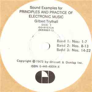 Gilbert Trythall - Principles And Practice Of Electronic Music