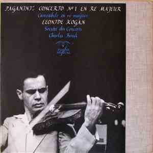 Paganini - Leonid Kogan, Société Des Concerts, Charles Bruck - Concerto N°. ...