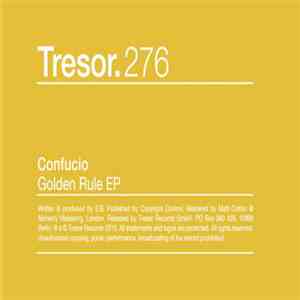 Confucio - Golden Rule EP
