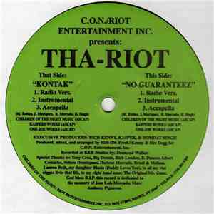 Tha-Riot - No Guaranteez / Kontak
