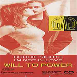 Will To Power - Boogie Nights