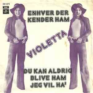 Violetta , Tommy Seebach's Orkester - Enhver Der Kender Ham