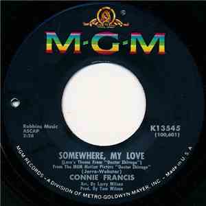 Connie Francis - Somewhere, My Love / A Letter From A Soldier