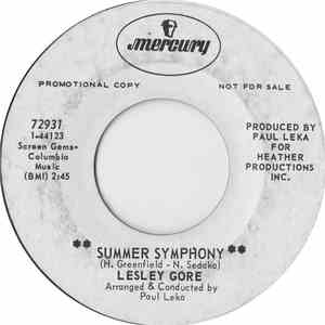 Lesley Gore - Summer Symphony