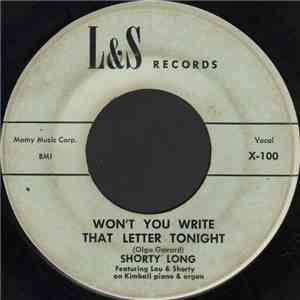 Shorty Long  / Dolly Long - Won't You Write That Letter Tonight / The Waltz ...