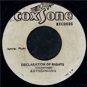 Abyssinians - Declaration Of Rights