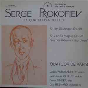 Serge Prokofiev, Quatuor De Paris : Luben Yordanoff, Jean-Louis Ollu, Davia ...