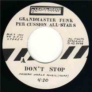 Grandmaster Funk / Per Cussion All-Stars - Don't Stop