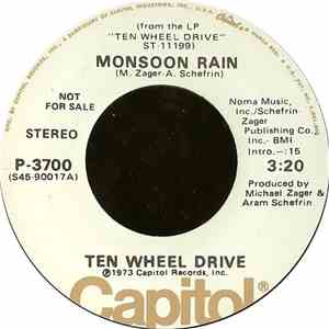 Ten Wheel Drive - Monsoon Rain / Close Up The Cheese