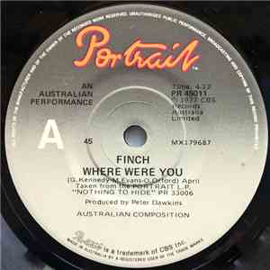 Finch  - Where Were You