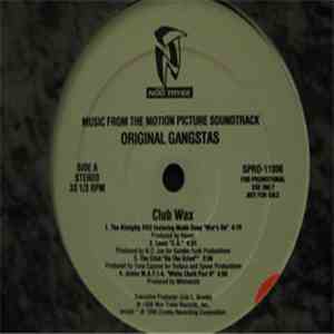 Various - Music From The Motion Picture Soundtrack: Original Gangstas