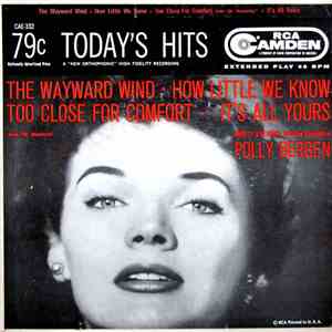 Polly Bergen With Morty Stevens And His Orch. - Today's Hits