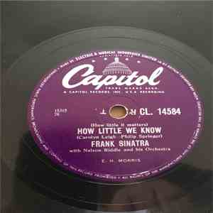 Frank Sinatra - (How Little It Matters) How Little We Know