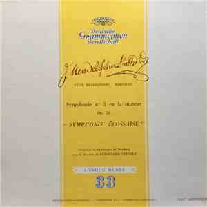 F. Mendelssohn-Bartholdy - Ferdinand Leitner - Orchestre Symphonique De Bam ...