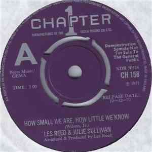 Les Reed & Julie Sullivan - How Small We Are, How Little We Know