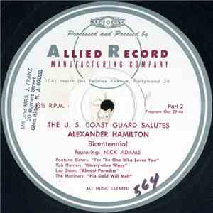 Various - The U.S. Coast Guard Salutes Alexander Hamilton Bicentennial Part ...