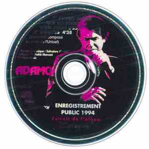 Adamo - Enregistrement public 1994