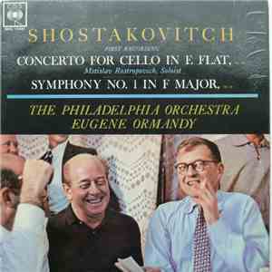Shostakovitch - Mstislav Rostropovich, The Philadelphia Orchestra, Eugene O ...