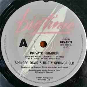 Spencer Davis & Dusty Springfield - Private Number