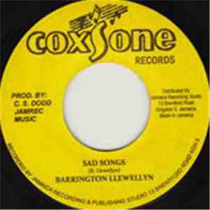 Barrington Llewellyn - Sad Songs