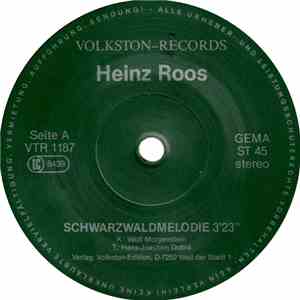 Heinz Roos - Schwarzwaldmelodie