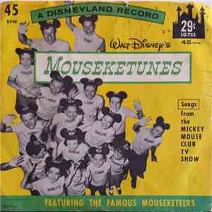 Jimmie Dodd / Mouseketeers - Mouseketunes From Walt Disney's Mickey Mouse C ...