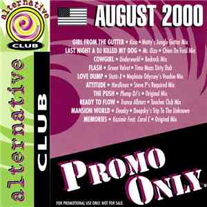 Various - Promo Only Alternative Club August 2000