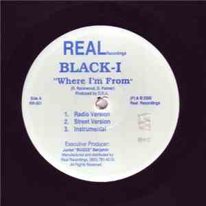 Black-I - Where I'm From / 2 Of The Best