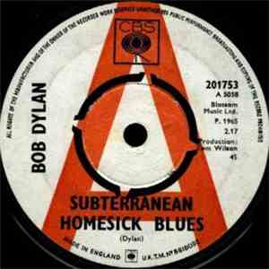 Bob Dylan - Subterranean Homesick Blues