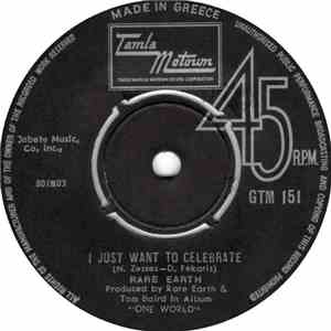 Rare Earth - I Just Want To Celebrate