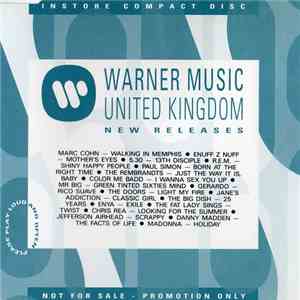 Various - Warner Music United Kingdom New Releases