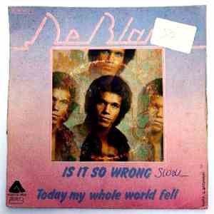 De Blanc - Is It So Wrong