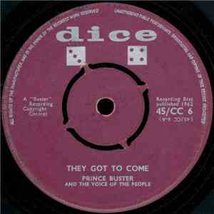 Prince Buster And The Voice Of The People  - They Got To Come / These Are The Times