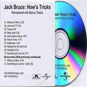 The Jack Bruce Band - How's Tricks