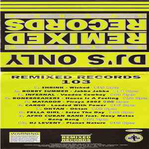 Various - Remixed Records 103