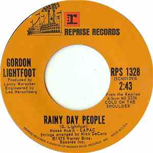 Gordon Lightfoot - Rainy Day People / Cherokee Bend