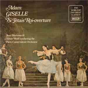 Adam / Jean Martinon & Albert Wolff Conducting The Paris Conservatoire Orch ...