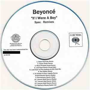 Beyoncé - If I Were A Boy (Spec Remixes)