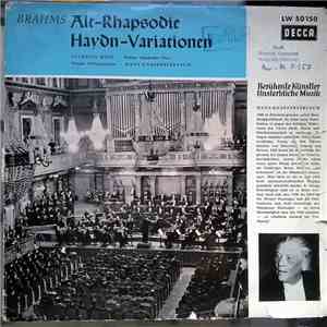 Johannes Brahms - Lucretia West, Wiener Akademie-Chor, Wiener Philharmonike ...