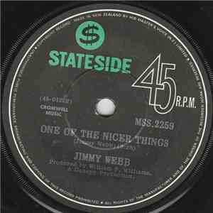 Jimmy Webb - One Of The Nicer Things
