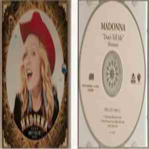Madonna - Don't Tell Me (Remixes)