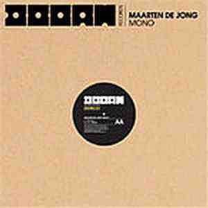 Maarten de Jong - Mono