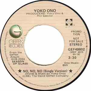 Yoko Ono - No, No, No