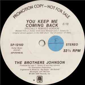 The Brothers Johnson - You Keep Me Coming Back